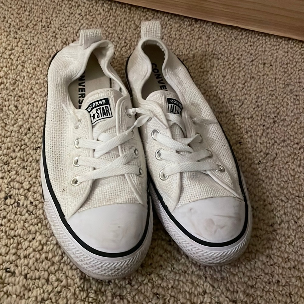 Converse low slip on sneakers